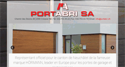 Desktop Screenshot of portabri.ch